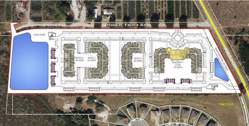 Addison Farms Apopka proposed site map